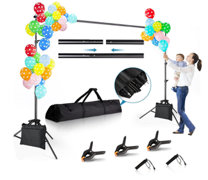 lot 210 image: ZBWW Backdrop Stand 8.5x10ft - Black