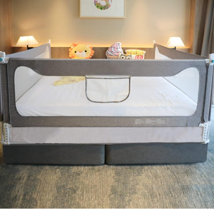 lot 212 image: ONE Single Bed Rail for Toddlers - Grey