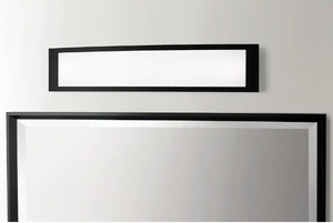 lot 242 image: Woodbury 24.5 in. Matte Black LED Vanity Light Bar