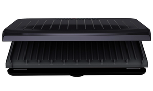 lot 121 image: George Foreman 9-Serving Classic Plate Electric Indoor Grill and Panini Press