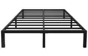 lot 325 image: yookare 14 Inch Tall 3500lbs Heavy Duty Metal Bed Frame