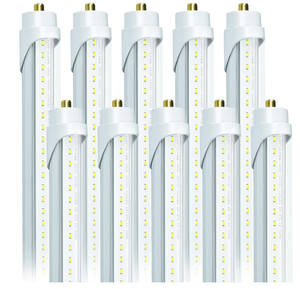 lot 349 image: ONLYLUX T8 8ft LED Bulbs, F96T12 Led Replacement 8 Foot Led Lights (10 Pack)