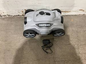 lot 251 image: Cordless Robotic Pool Cleaner, HDPEAK Pool Vacuum READ