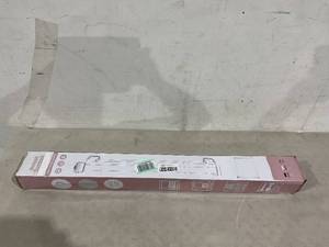 lot 337 image: Babepai Retractable Baby Gate Door Grey 54 in