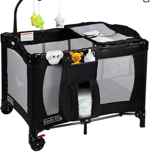 lot 33 image: Kinder King 3 in 1 Portable Nursery Center
