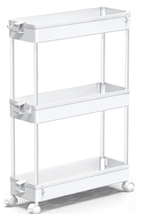 lot 275 image: SPACEKEEPER Slim Rolling Storage Cart