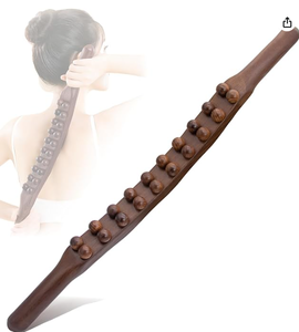 lot 283 image: Goodtar Guasha Wood Stick Tools Wooden Therapy Scraping