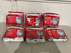 lot 42 image: Lot of Frost King Extra Large Window Insulation Kit - 2 Pack