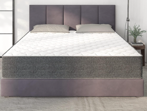 lot 75 image: NapQueen Queen Mattress, 12 Inch Victoria Hybrid Cooling Gel Infused