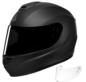 lot 393 image: TRIANGLE Full Face Motorcycle Helmets Extra Clear Visor