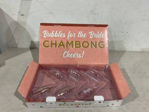 lot 437 image: Chambong Champagne Shooter Set 6PC