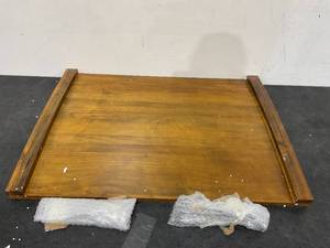 lot 146 image: ZGO Noodle Board Stove Cover - Wood Stove Top Cover with Handles