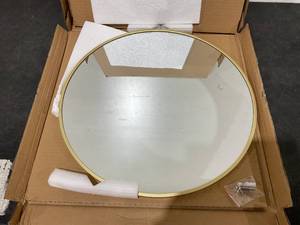lot 161 image: SCWF-GZ 20 Round Mirror Circle Wall Mounted Hanging