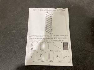 lot 174 image: JSB 10 Tier Shoe Rack Mesh Fabric Over The Door