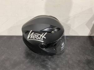 lot 175 image: Westt Open Face Helmet with Dual Sun Visor