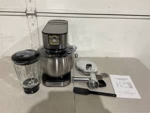 lot 70 image: 6-IN-1 Stand Mixer, 1200W LCD Display Kitchen Electric Mixer