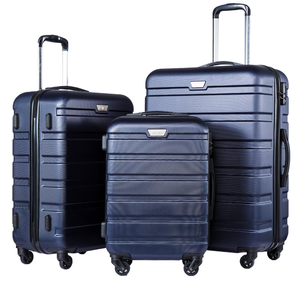 lot 97 image: Coolife Luggage 3PC Set Suitcase