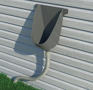 lot 186 image: Waterless Urinal with Hose - Outside Urinal