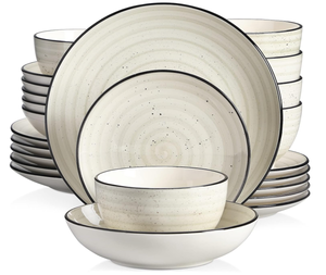 lot 191 image: Vancasso Stoneware Dinnerware Sets 24 Piece