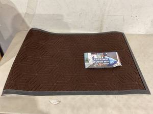 lot 488 image: 36 x 44 Entryway Floor Mat Brown