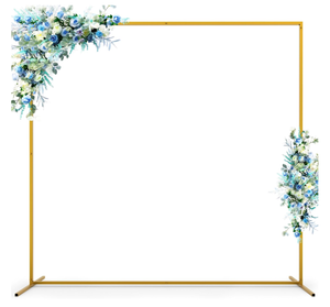 lot 427 image: Wedding Arch Backdrop Stand, 6.6x6.6 FT