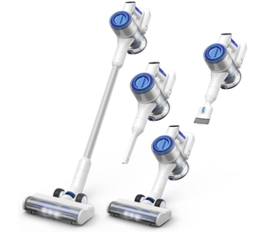 lot 435 image: Cordless Vacuum Cleaner 25KPa 320W Powerful Lightweight Stick Vacuum with 60mins Runtime LED Headlights