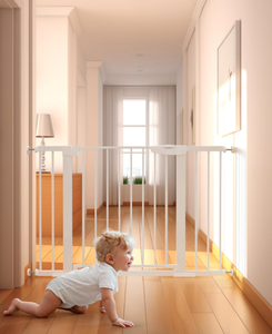 lot 474 image: Cumbor 29.7-46 Baby Gate for Stairs, Auto Close