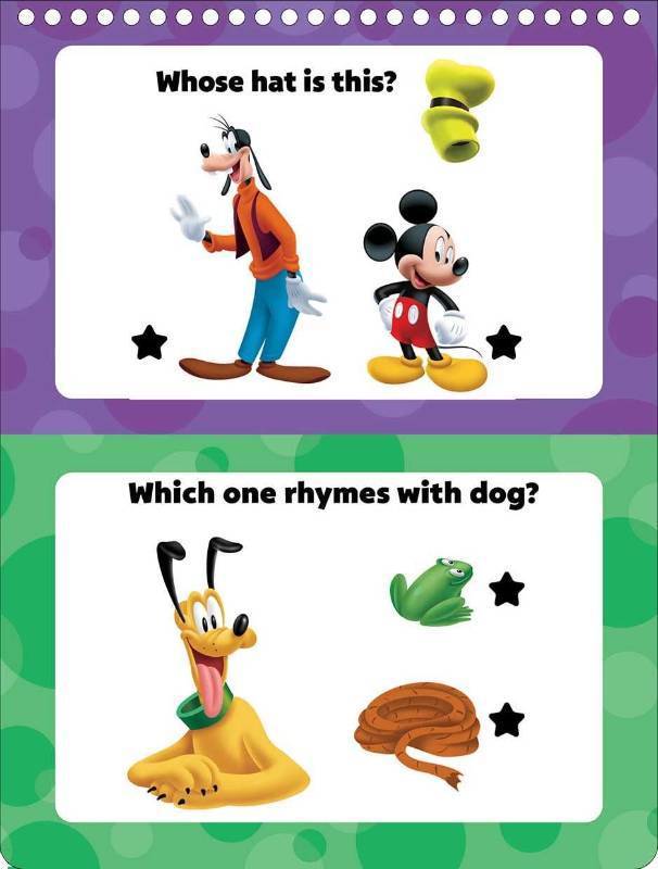 lot 459 image: NEW Disney Mickey Mouse and Minnnie Mouse  Quiz it Pen 4-Book Set and Talking Smart Pen  Interactive Educational Book Set with Toy Sound Pen  PI Kids