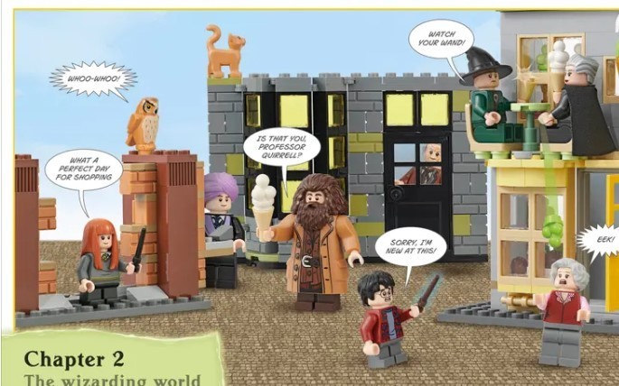 lot 500 image: NEW LEGO Harry Potter  Build your own adventure - Book and Build Set