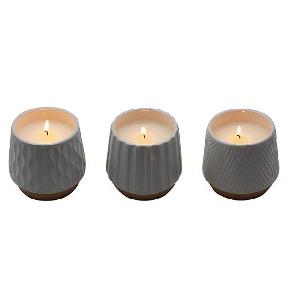 lot 378 image: NEW Members Mark Fragranced Candle 3-Pack Gift