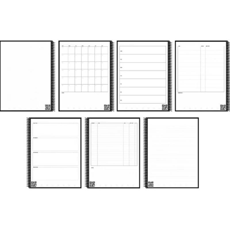 lot 397 image: NEW 2 Pack of Rocketbook Fusion 8.5 x 11 Notebook and Pen Station Bundles