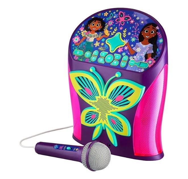 lot 413 image: NEW Disney Encanto Bluetooth Karaoke Machine with EZ Link Technology