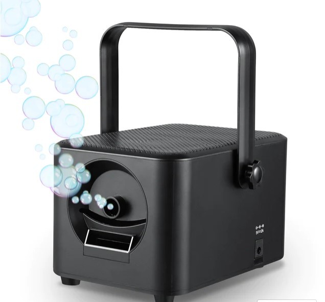 lot 903 image: Dartwood Portable Bubble Machine  5000 Bubbles Per Minute