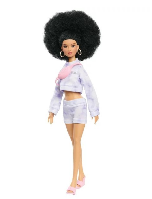 lot 360 image: NEW Naturalistas Im Peety & Im Penny African American Fashion Dolls 2 Pack