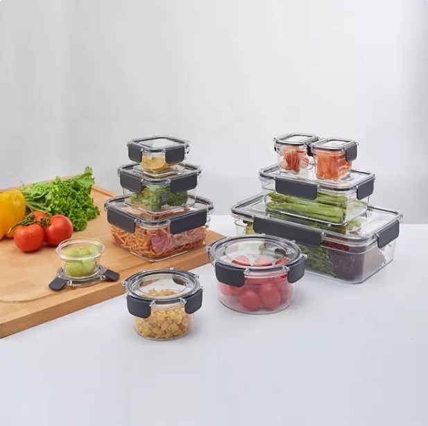lot 383 image: NEW Members Mark 20-Piece Tritan Leak-Proof Food Storage Container Set