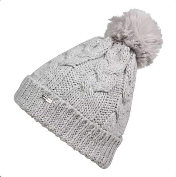 lot 450 image: NEW Steve Madden Ladies Hat & Scarf Set - Blush Plaid