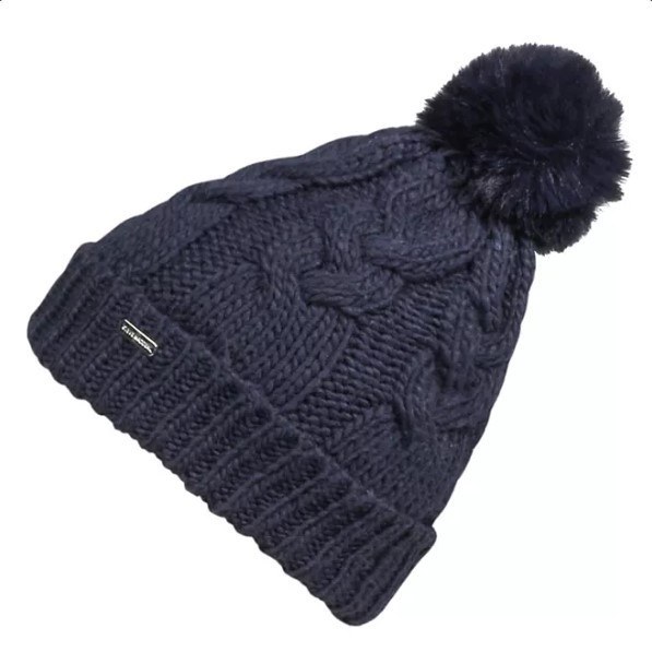 lot 432 image: NEW Steve Madden Ladies Hat & Scarf Set - Blue Plaid