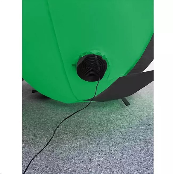lot 421 image: NEW Logo Brands Officially Licensed NCAA 4 Inflatable Team Helmet - UND Fighting Hawks