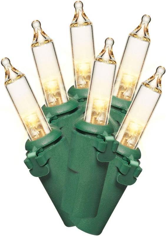 lot 209 image: NEW 2 Pack of Members Mark Super Bright LED Mini Lights, Warm White - 250 Lights  56.6 ft per pack