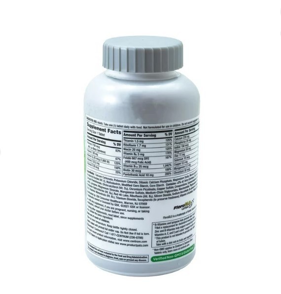 lot 264 image: NEW Pair of Centrum Silver Adults 50 Multi-Vitamin Tablets (325 Count)