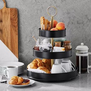 lot 211 image: NEW Members Mark 3-Tier Stand - Black