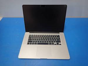 Apple&nbspMacBookPro11,3 A1398 Laptop &nbspINTEL CORE I7-4850HQ 2.3 Ghz  16GB DDR3 SDRAM  500GB SSD  15.4 screen with 2880 x 1800 HD Resolution  Includes IOS and power cable  bad speakers on unit