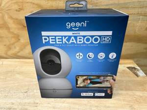 lot 21 image: GEENI PEEKABOO Pan & Tilt Smart WI-FI Baby Monitor