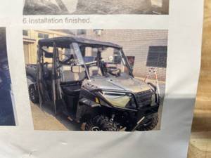 lot 112 image: Combination Roof for Polaris Ranger XP 1000 4 Doors