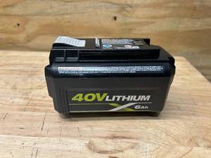 lot 26 image: RYOBI 40V Lithium 6Ah Battery