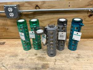 lot 44 image: Lot of 5-  20oz Glass Water Bottles