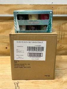lot 39 image: YANKEE CANDLE Case of 6 Sets of- Candle Gift Sets (6 candles per set)