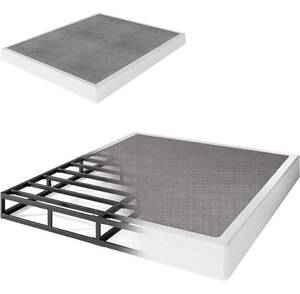 lot 54 image: Gdduck 9 Inch Box Spring Queen,Metal Queen Size Box Only Basics Bed Base, Mattress Foundation,Black Sturdy Heavy Duty Structure with Cover,Noise Free,Easy Assembly