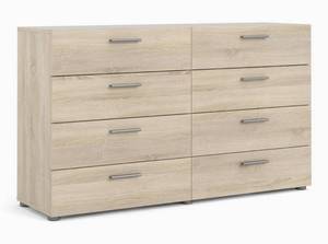 lot 99 image: TVILUM 8 Drawer Double Dresser- Oak
