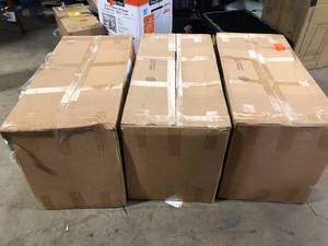 Lot of  Louisa Abaca Cushioned Seat Dining Chair with Mahogany Hardwood Frame   Customer Returns See Pictures